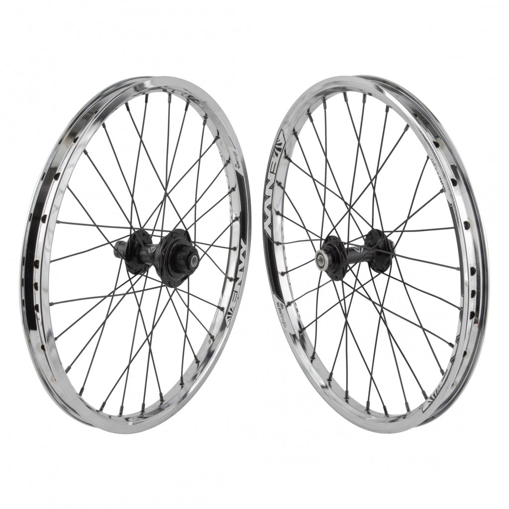 PAIR 20x1.75 406x21 SUN ENVY WELD CP 28 BLACK-OPS MX3200 1sp CASS 16T SEAL BLACK 110mm DTI2.0BK