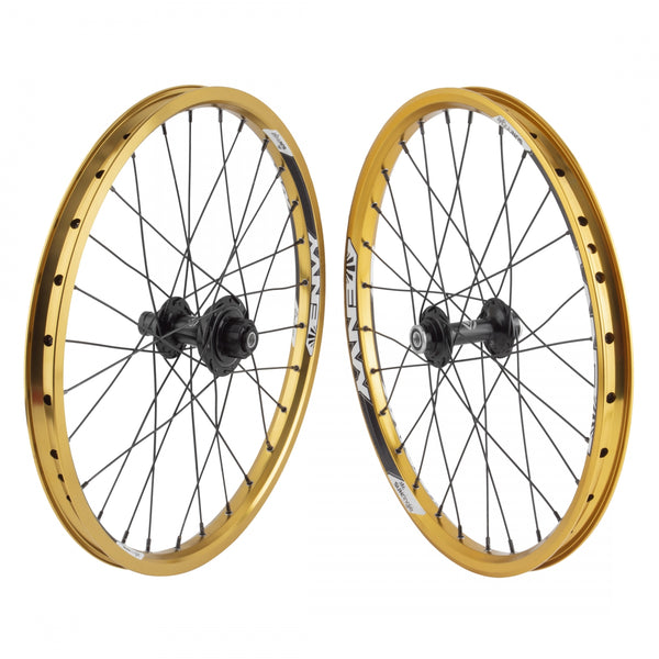 PAIR 20x1.75 406x21 SUN ENVY WELD GOLD 28 BLACK-OPS MX3200 1sp CASS 16T SEAL BLACK 110mm DTI2.0BK