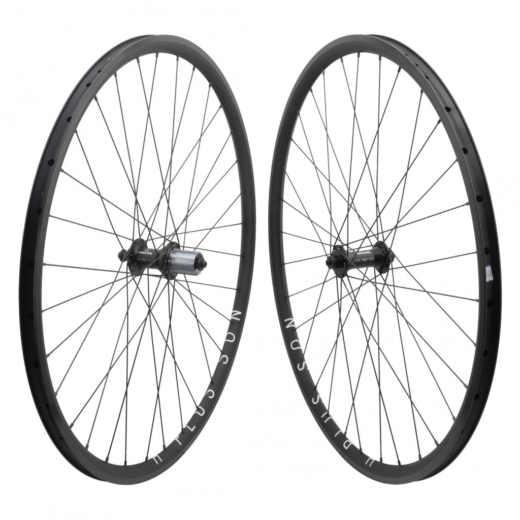 PAIR 700 622x18 H+SON ARCHETYPE BLACK MSW32 MICHE PRIMATO SYNTESI 11sSHI QR SEAL BLACK 130mm SAPIM RACE 2.0/1.8 BLACK