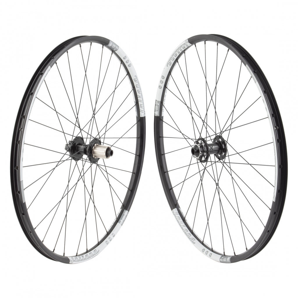 PAIR 27.5 584x23 WTB ST TCS i23 BLACK DISC 32 ORIGIN 8 MT3100 8-10sCAS 6B 15mm 12mm SEAL BLACK 142mm SS2.0BK PV