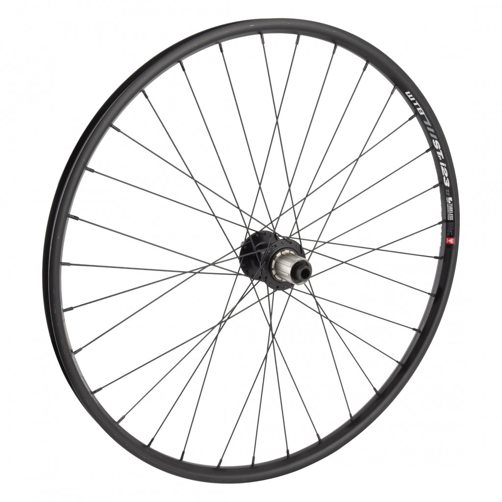 REAR 27.5 584x23 WTB STP TCS i23 BLACK DISC 32 ORIGIN 8 MT3100 8-10sCAS 6B 12mm SEAL BLACK 142mm SS2.0BK PV