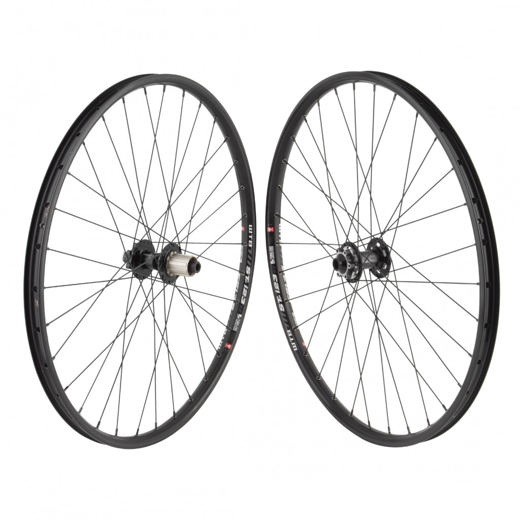PAIR 27.5 584x23 WTB STP TCS i23 BLACK DISC 32 ORIGIN 8 MT3100 8-10sCAS 6B 15mm 12mm SEAL BLACK 142mm SS2.0BK PV