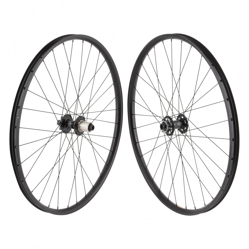 PAIR 27.5 584x25 WTB ST TCS 2.0 i25 BLACK DISC 32 ORIGIN 8 MT3100 8-10sCAS 6B 15mm 12mm SEAL BLACK 142mm SS2.0BK PV NO RIM DECAL