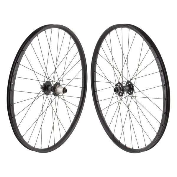 PAIR 27.5 584x25 WTB ST TCS 2.0 i25 BLACK DISC 32 ORIGIN 8 MT3100 8-10sCAS 6B 15mm 12mm SEAL BLACK 142mm SS2.0BK PV NO RIM DECAL