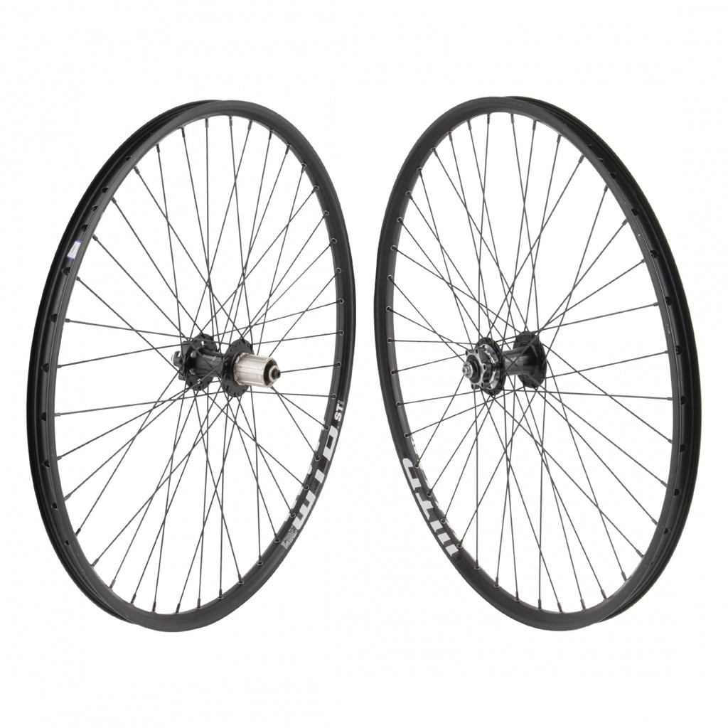 PAIR 27.5 584x23 WTB ST TCS 2.0 i23 BLACK DISC 40 ORIGIN 8 MT2100 8-10sCAS 6B QR SEAL BLACK 135mm SS2.0BK PV