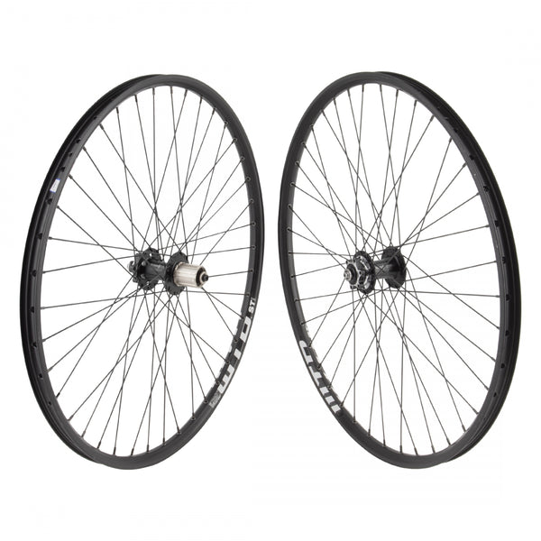 PAIR 27.5 584x23 WTB ST TCS 2.0 i23 BLACK DISC 40 ORIGIN 8 MT2100 8-10sCAS 6B QR SEAL BLACK 135mm SS2.0BK PV