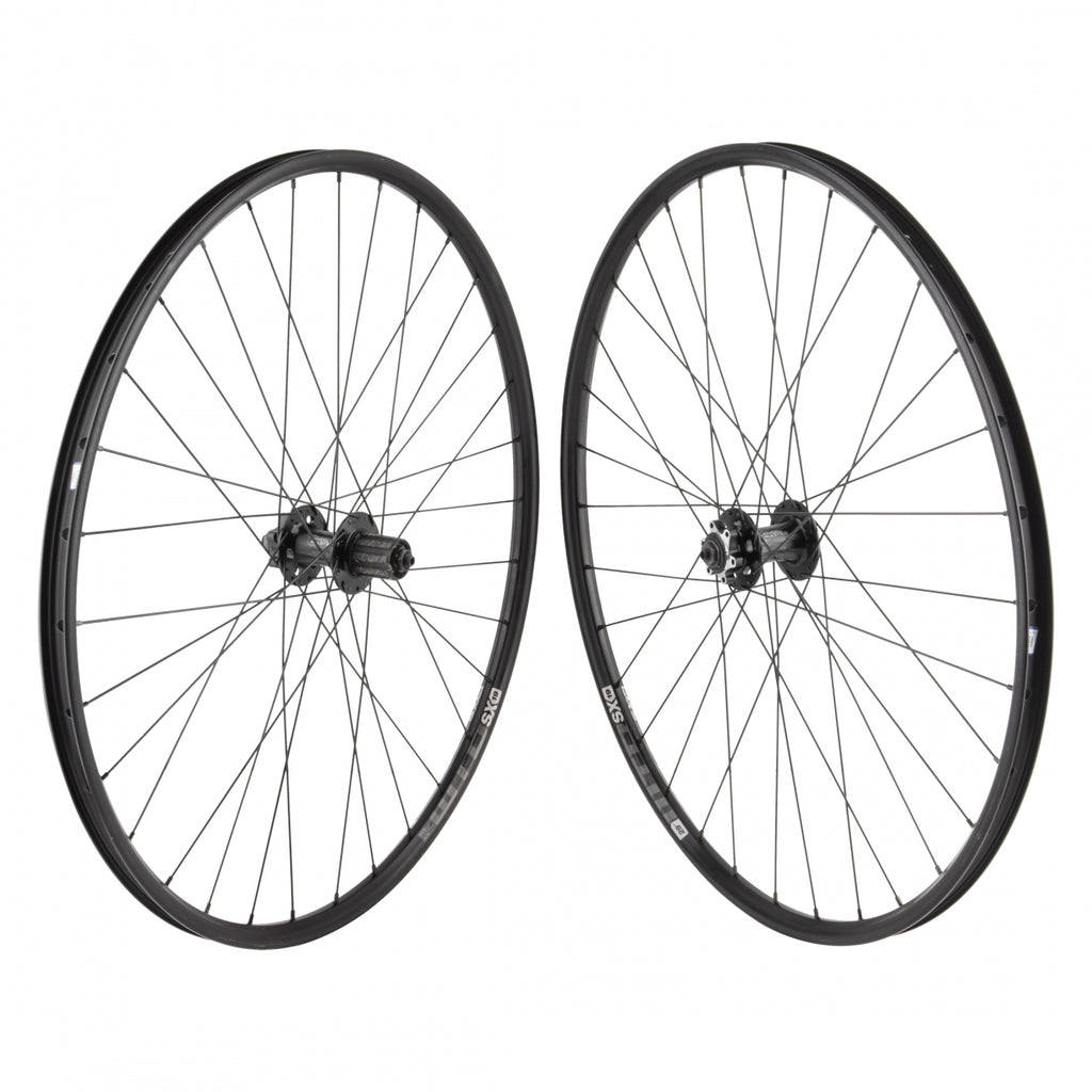 PAIR 29 622x19 WTB SX19 BLACK DISC 32 WHEEL MASTER MT2000 8-10sCAS 6B QR BLACK 135mm SS2.0BK SV