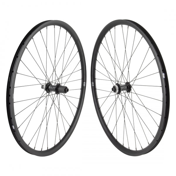 PAIR 700 622x23 WTB EZR TCS i23 BLACK DISC 32 SHIMANO RS470 8-11sCAS CL 15mm 12mm BLACK 142mm SS2.0BK PV