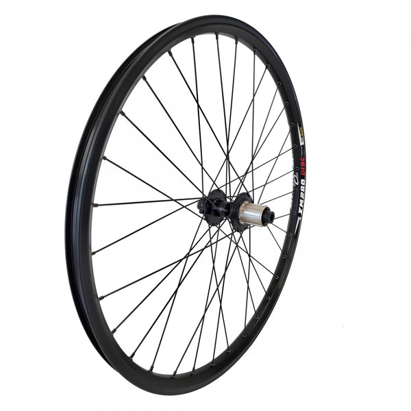 REAR 26x1.5 559x21 WEI XM280 BLACK DISC 32 ORIGIN 8 MT3100 8-10sCAS 6B 12mm BLACK 142mm DTI2.0BK SV EYELETS