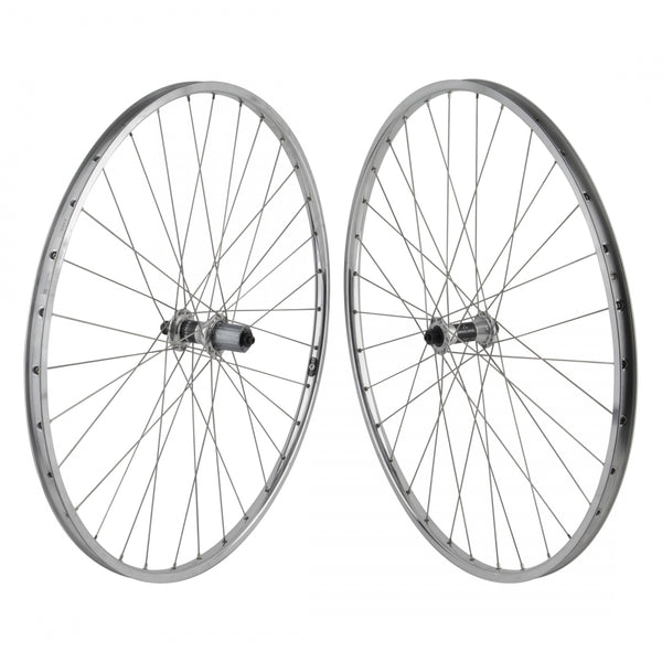 PAIR 700 622x18 H+SON TB14 POL MSW 32 MICHE PRIMATO SYNTESI 8-11sCAS QR SEAL SILVER 130mm SAPIM RACE 2.0/1.8 SILVER