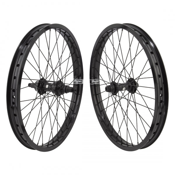 PAIR 20x1.75 406x30 TSC TRUSS BLACK NMSW 36 TSC SYMBOL 9T RHD 3/8-FT 14mm-RR BLACK 110mm SS2.0BK W/FRONT AND REAR NON-DRIVE GUARDS