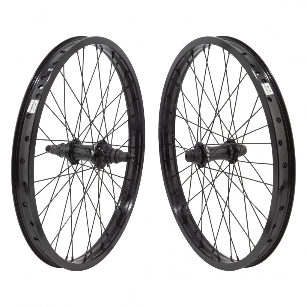 PAIR 20x1.75 406x27 AN BLACK SHEEP 6069 BLACK NMSW 36 TSC DIFINITIVE 9T RHD 3/8-FT 14mm-RR BLACK 110mm SS2.0BK