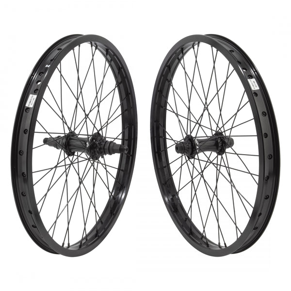 PAIR 20x1.75 406x27 AN BLACK SHEEP 6069 BLACK NMSW 36 TSC DIFINITIVE 9T RHD 3/8-FT 14mm-RR BLACK 110mm SS2.0BK