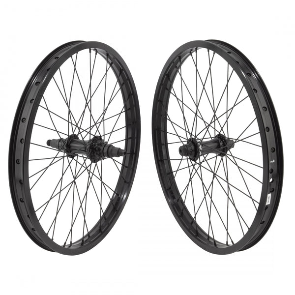 PAIR 20x1.75 406x27 AN BLACK SHEEP 6069 BLACK NMSW 36 TSC DIFINITIVE 9T LHD 3/8-FT 14mm-RR BLACK 110mm SS2.0BK