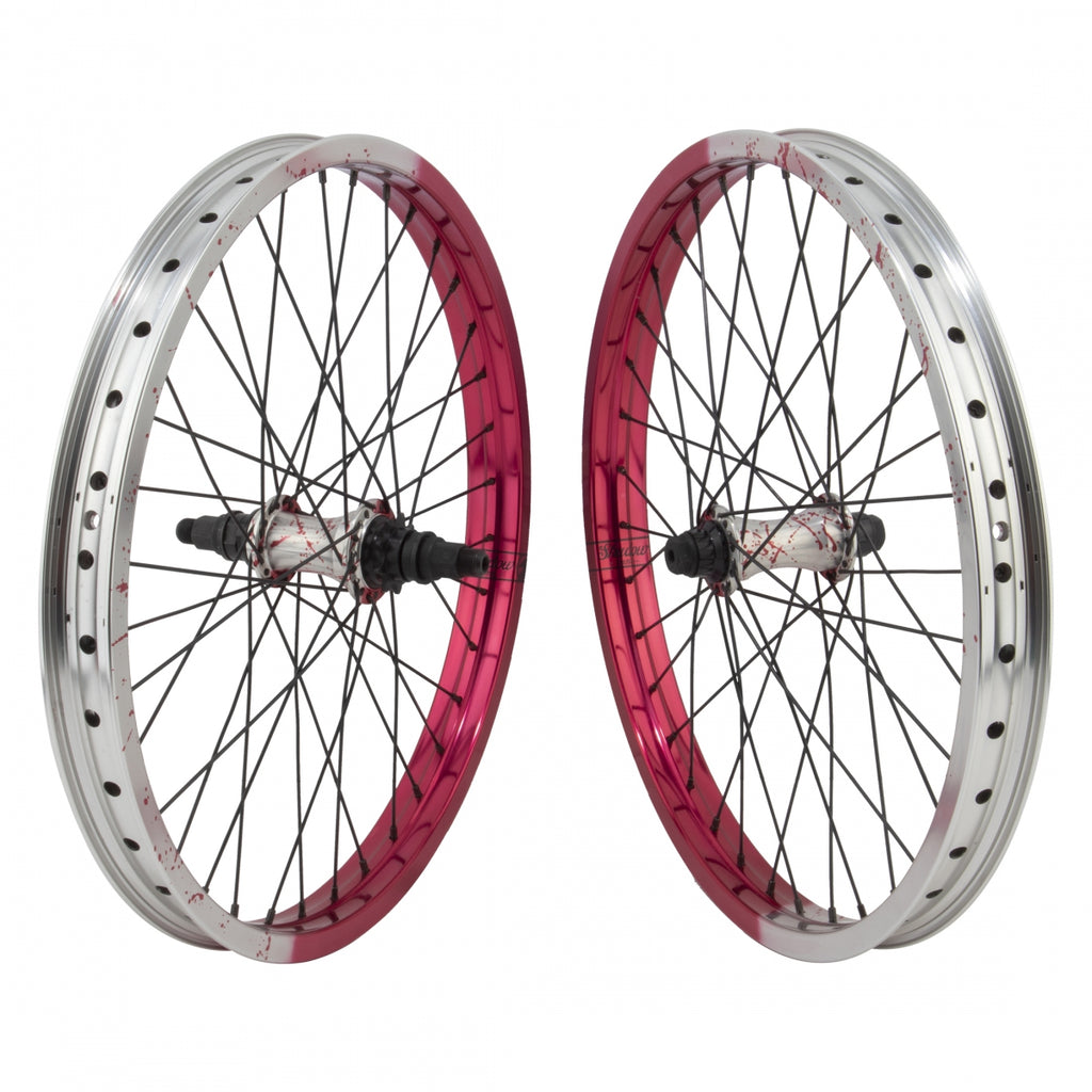 PAIR 20x1.75 406x30 TSC TRUSS CR-RD NMSW 36 TSC DIFINITIVE 9T LHD 3/8-FT 14mm-RR CR-RD 110mm SS2.0BK
