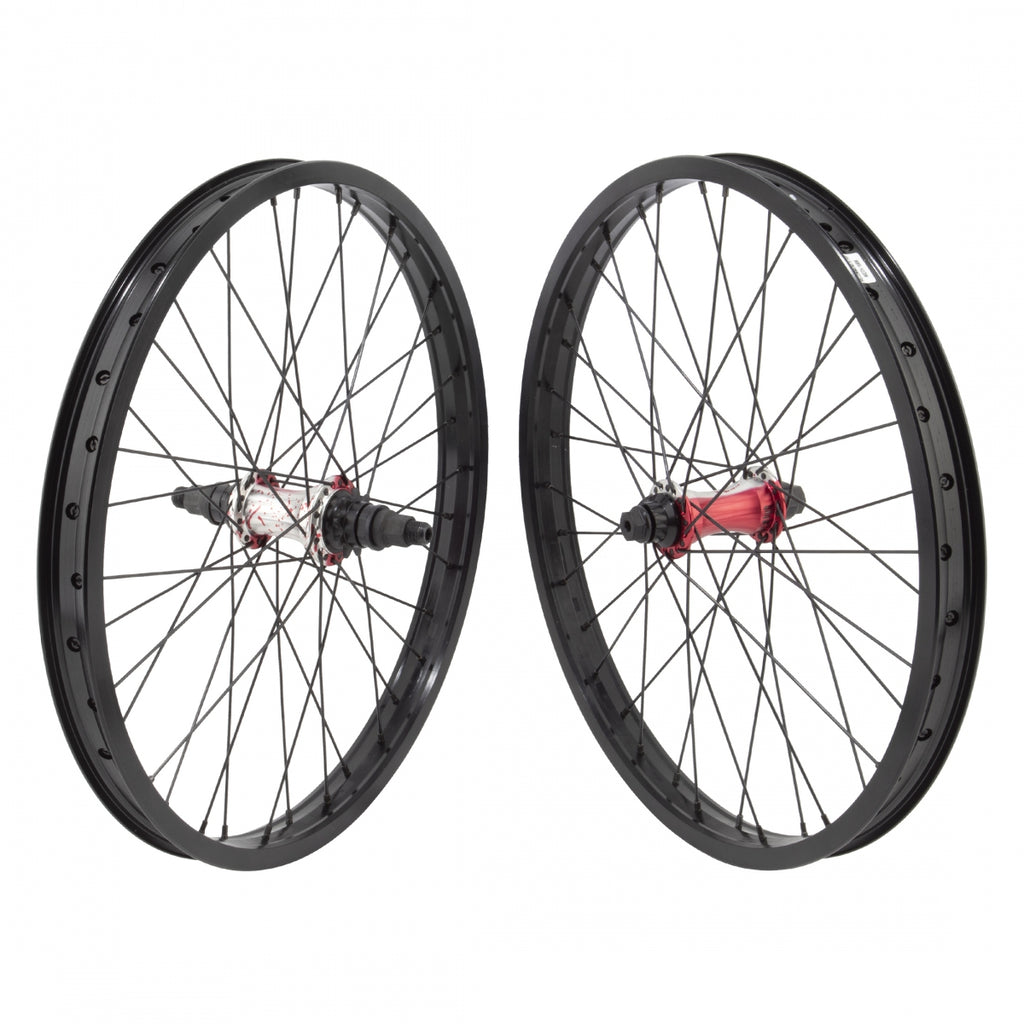 PAIR 20x1.75 406x27 AN BLACK SHEEP 6069 BLACK NMSW 36 TSC DIFINITIVE 9T RHD 3/8-FT 14mm-RR CR-RD 110mm SS2.0BK