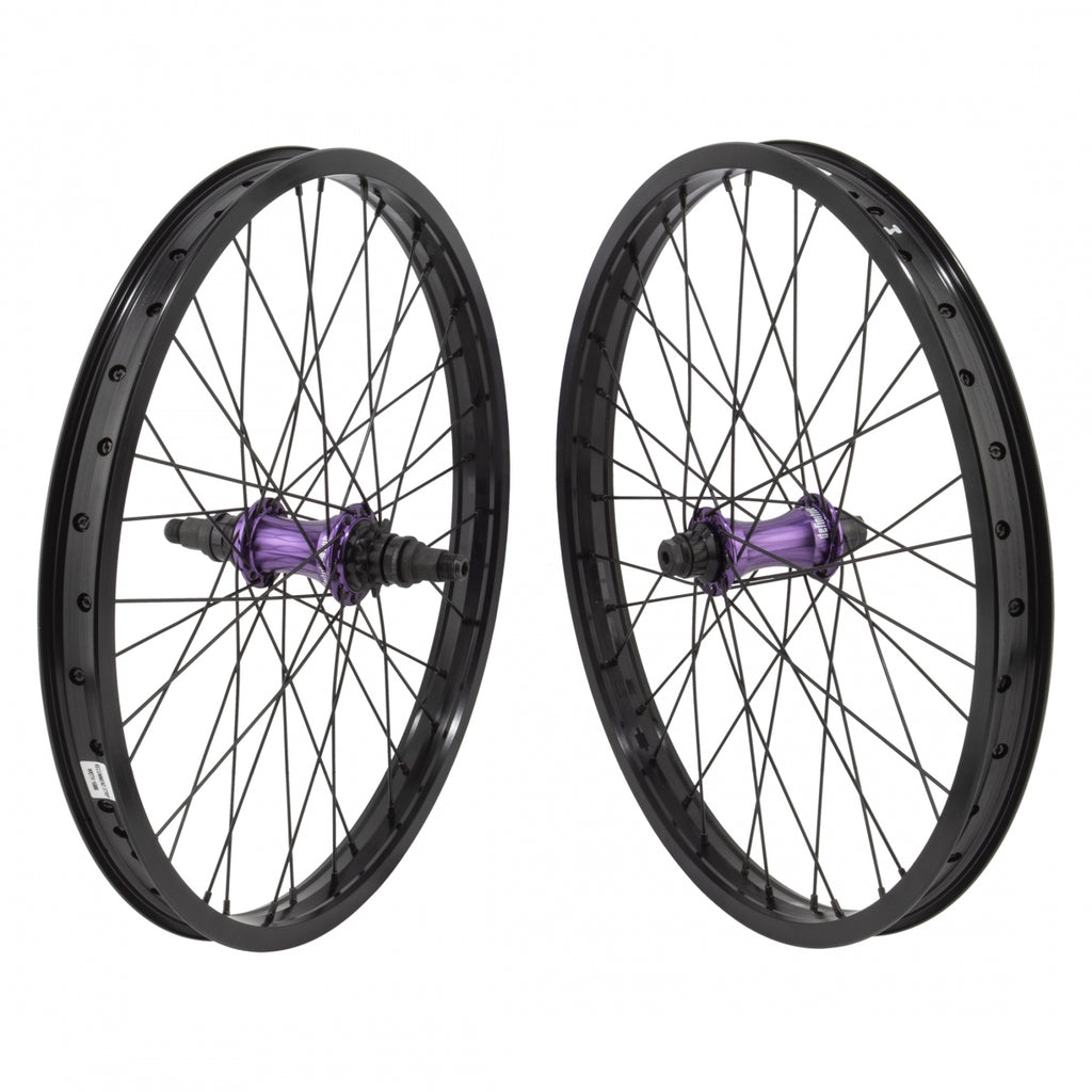 PAIR 20x1.75 406x27 AN BLACK SHEEP 6069 BLACK NMSW 36 TSC DIFINITIVE 9T RHD 3/8-FT 14mm-RR SK-PU 110mm SS2.0BK