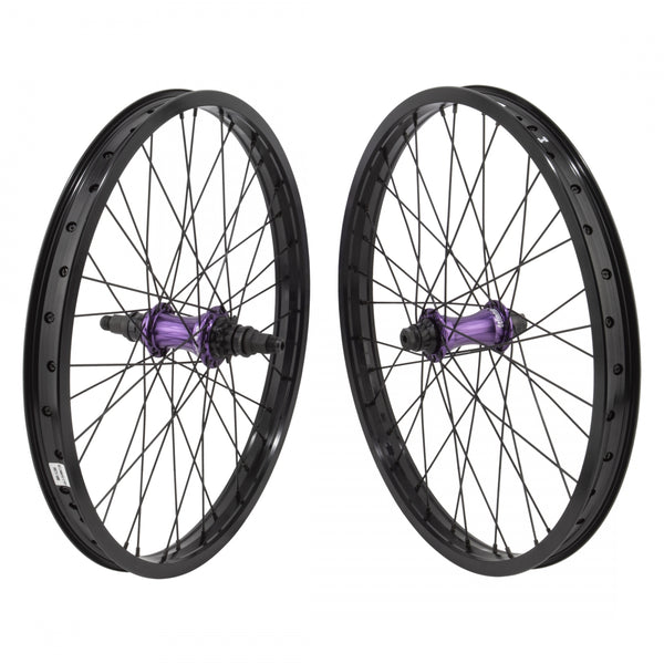 PAIR 20x1.75 406x27 AN BLACK SHEEP 6069 BLACK NMSW 36 TSC DIFINITIVE 9T RHD 3/8-FT 14mm-RR SK-PU 110mm SS2.0BK
