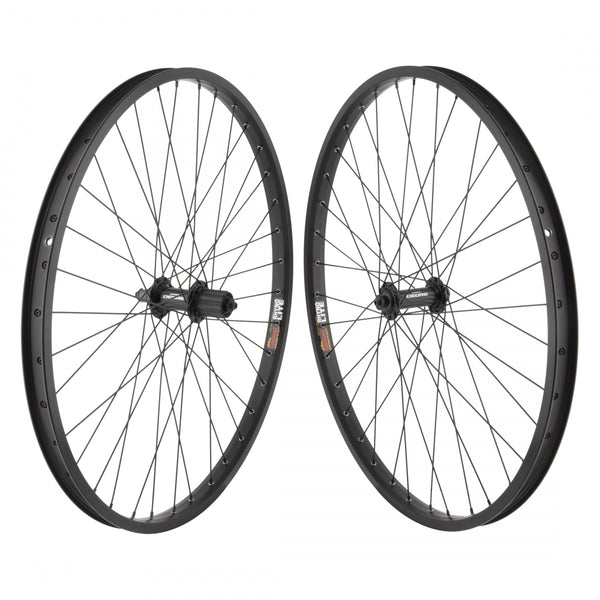 PAIR 26x1.5 559x23 SUN RHYNO LITE XL BLACK MSW 36 SHIMANO T610 8-10sCAS WR BLACK 135mm SS2.0BK