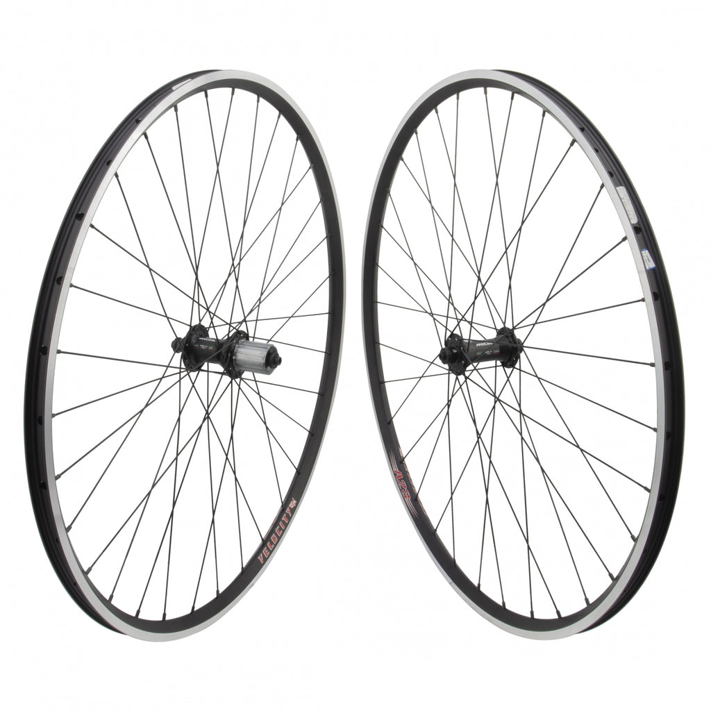 PAIR 700 622x18 VELO A23 BLACK MSW 32 MICHE PRIMATO SYNTESI 11sSHI QR SEAL BLACK 130mm SAPIM RACE 2.0/1.8 BLACK