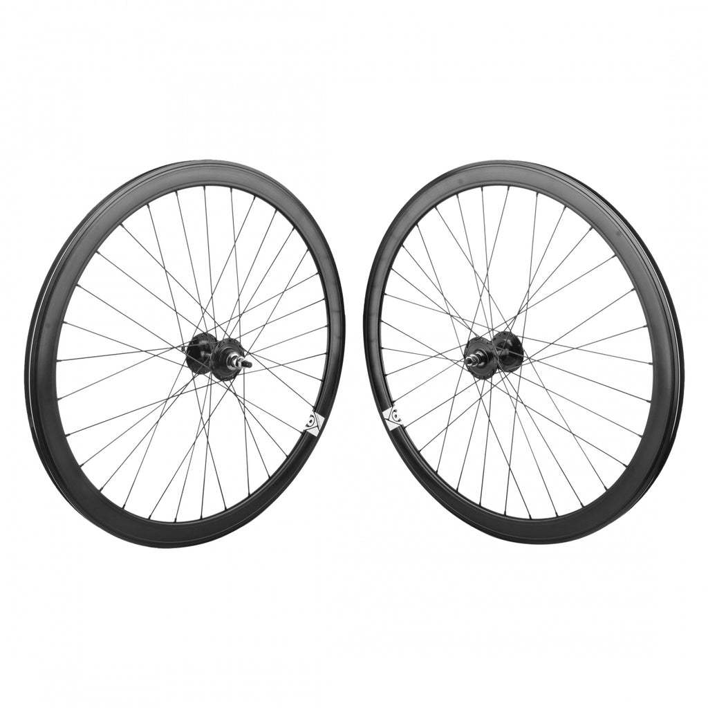 PAIR 700 622x15 ORIGIN 8 42mm BLACK NMSW 32 ORIGIN 8 FX/FX LOOSE BLACK 120mm DTI2.0BK