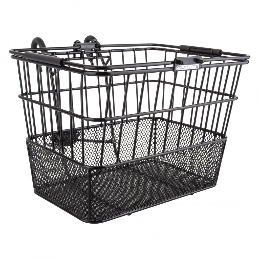 SUNLITE FRONT WIRE/MESH L/O STANDARD BLACK w/BRACKET