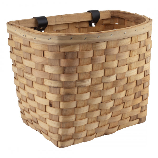 SUNLITE FRONT WOOD/BEECH NATURL WOVEN w/STRAPS