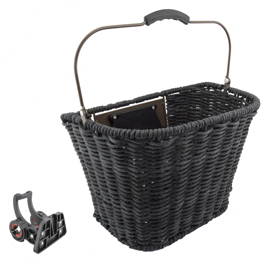 SUNLITE FRONT DELUXE WICKER Q/R STANDARD GY  w/BRACKET