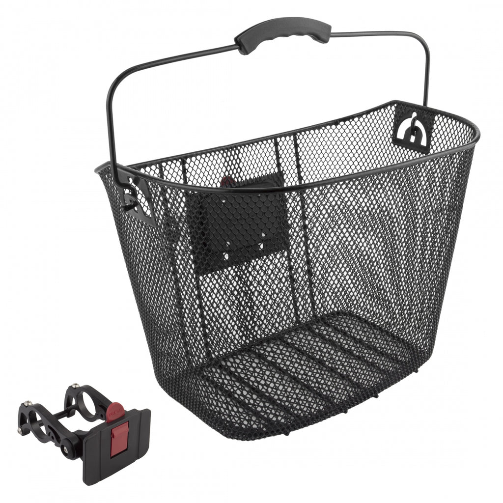 SUNLITE FRONT MESH Q/R BLACK 22.2/31.8 w/DLX ALLOY BRACKET