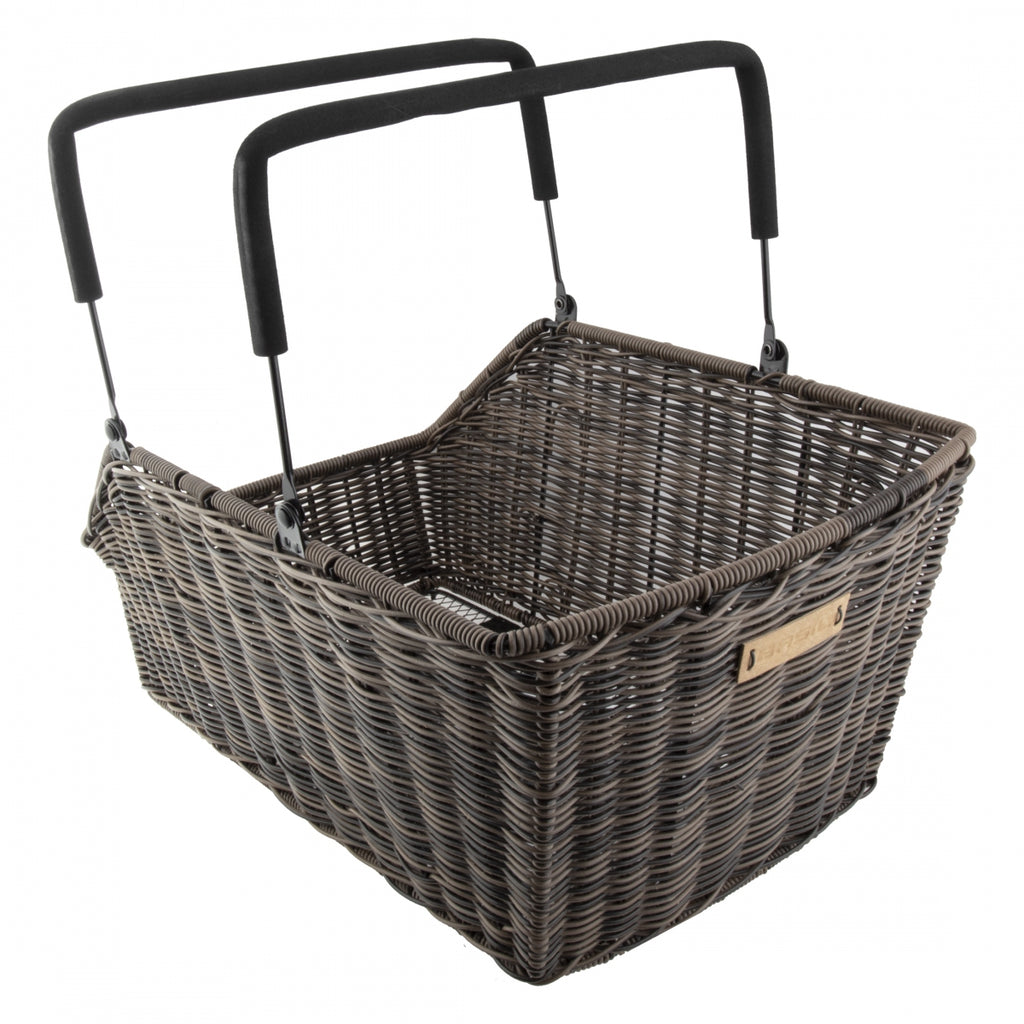 BASIL REAR RACTOP RATTAN CENTO MIK w/HANDLE BROWN