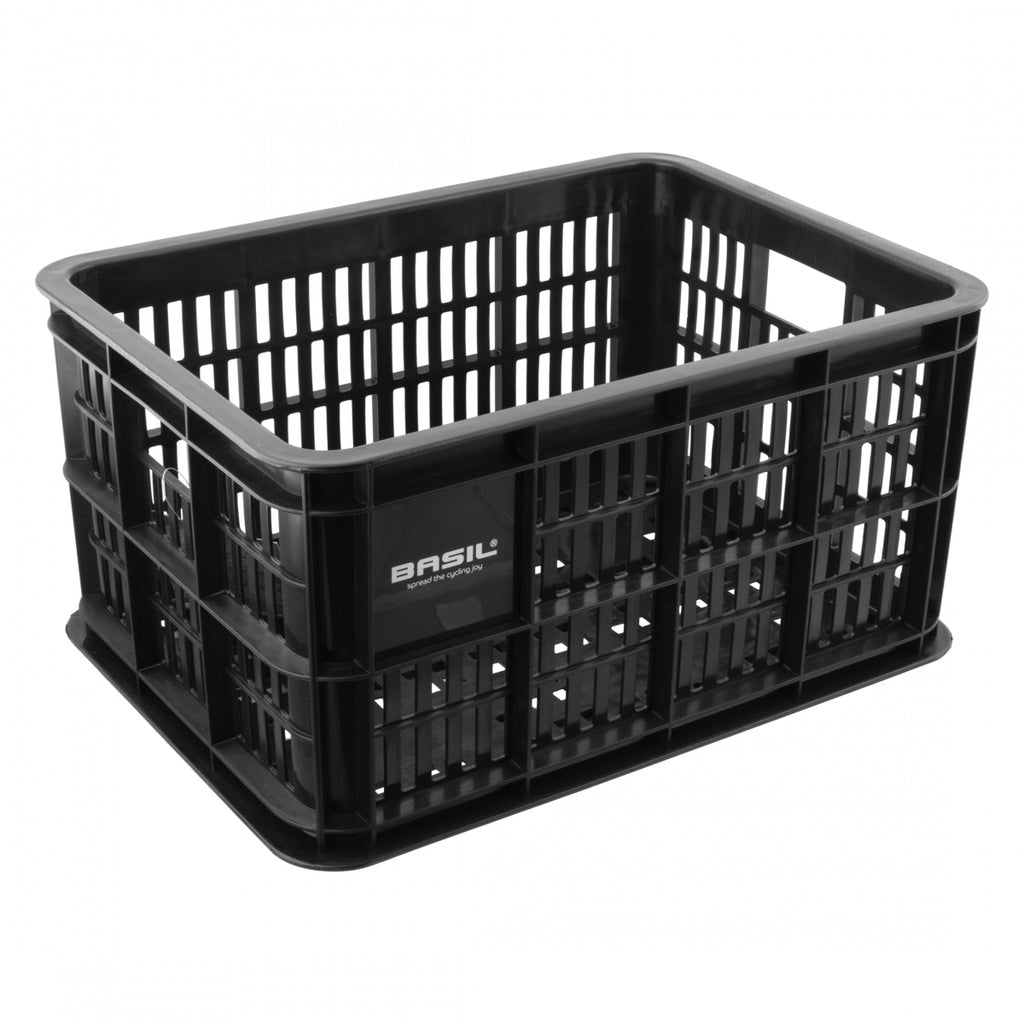 BASIL REAR RACTOP CRATE S 25L BLACK