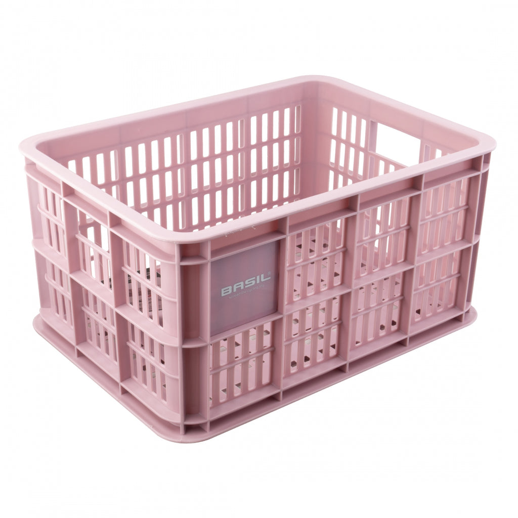 BASIL REAR RACTOP CRATE S 25L PINK