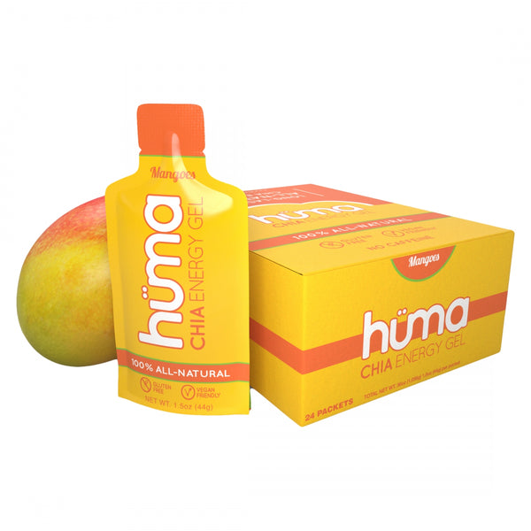 HUMA CHIA ENERGY GEL MANGO BXof24