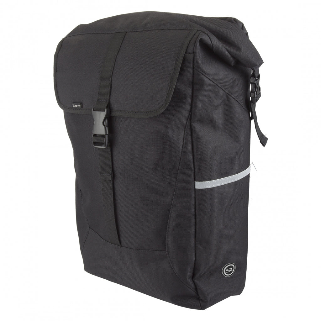 SUNLITE PANNIER TRAVELER MED EA BLACK (G)