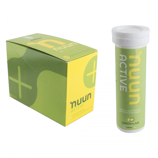 NUUN ELECTROLYTE ACTIVE LEMON LIME BXof8