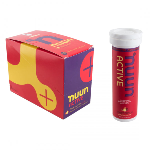 NUUN ELECTROLYTE ACTIVE FRUIT PUNCHBXof8