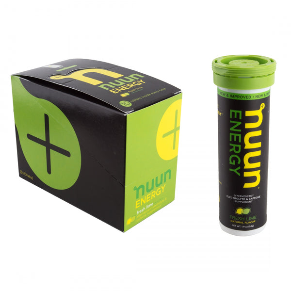 NUUN ELECTROLYTE ENERGY FRESH LIME BXof8