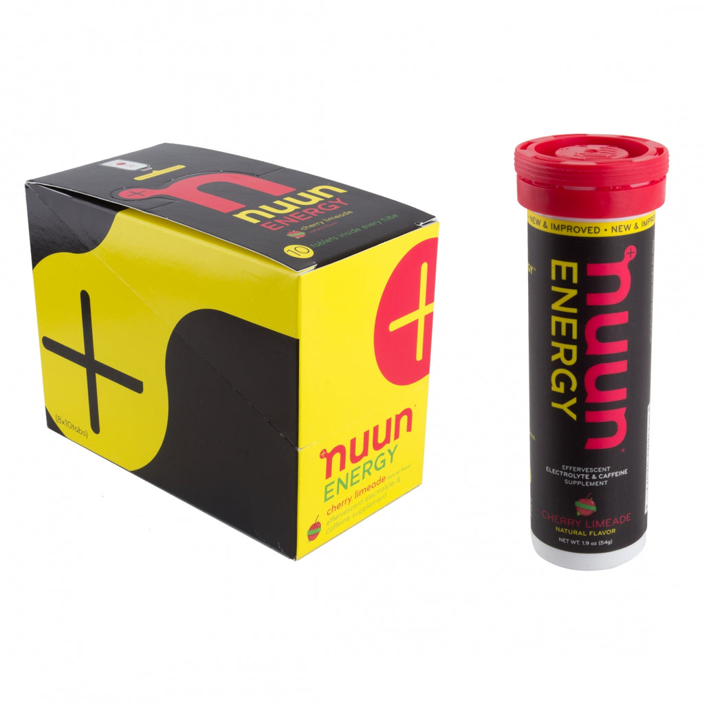 NUUN ELECTROLYTE ENERGY CHERRY LIMEAID BXof8