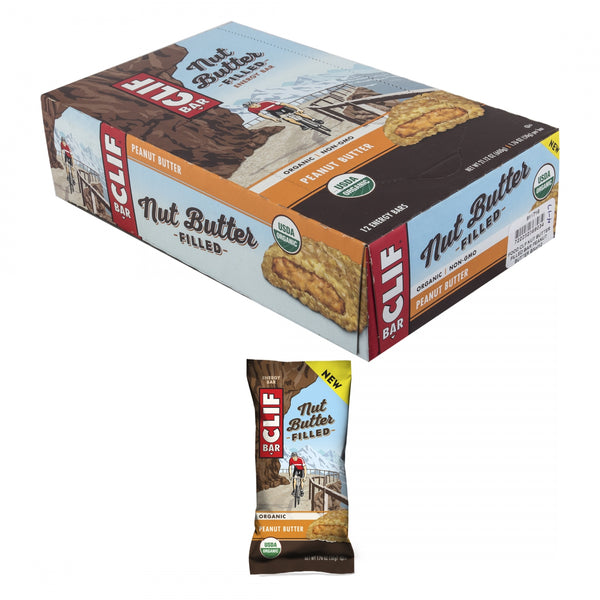 CLF NUT BUTTER FILLED BAR PEANUT BUTTER BXof12