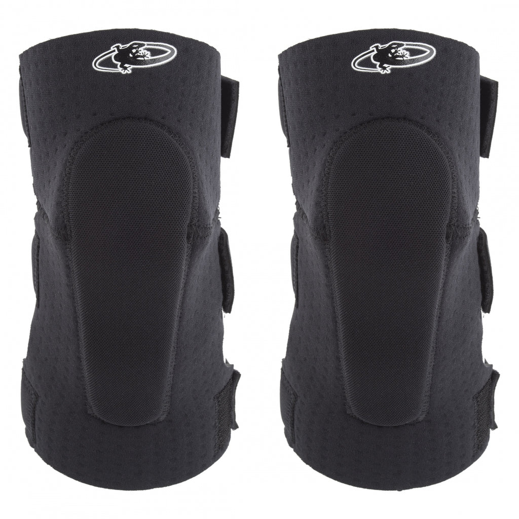 LIZARD ELBOW GUARDS SOFT ADULT MEDIUM BLACK