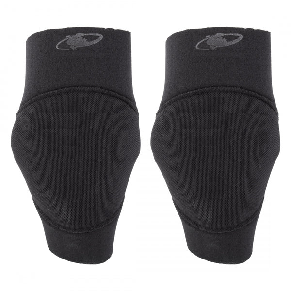 LIZARD KNEE GUARDS SOFT ADULT LARGE BLACK