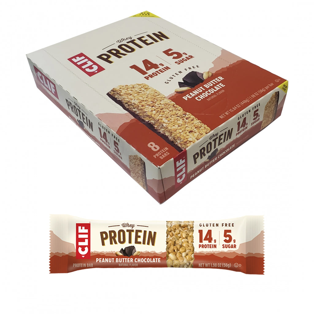 CLF WHEY PROTEIN BAR PNUT BUTTER CHOC BXof8