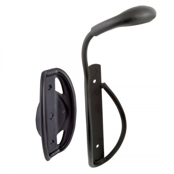 DELTA SINGLE BIKE WALL MOUNT RACK w/RR TRAY BLACK