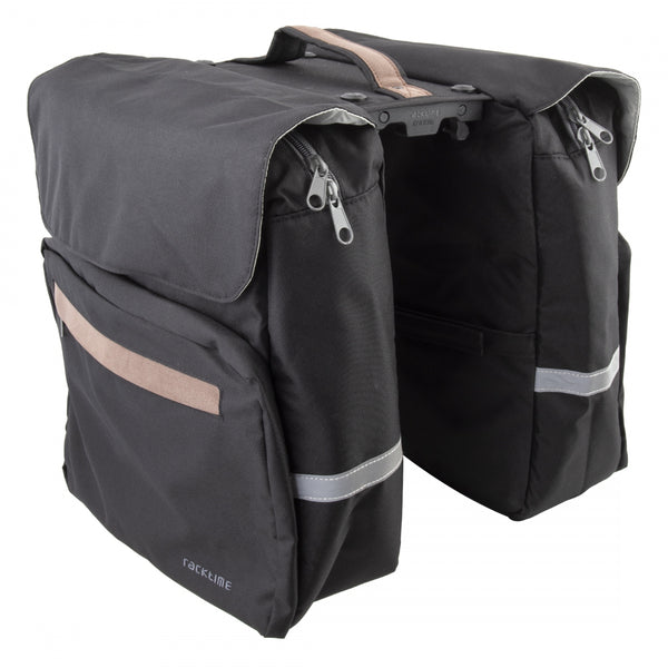 RACKTIME PANNIER TURE DOUBLE BLACK