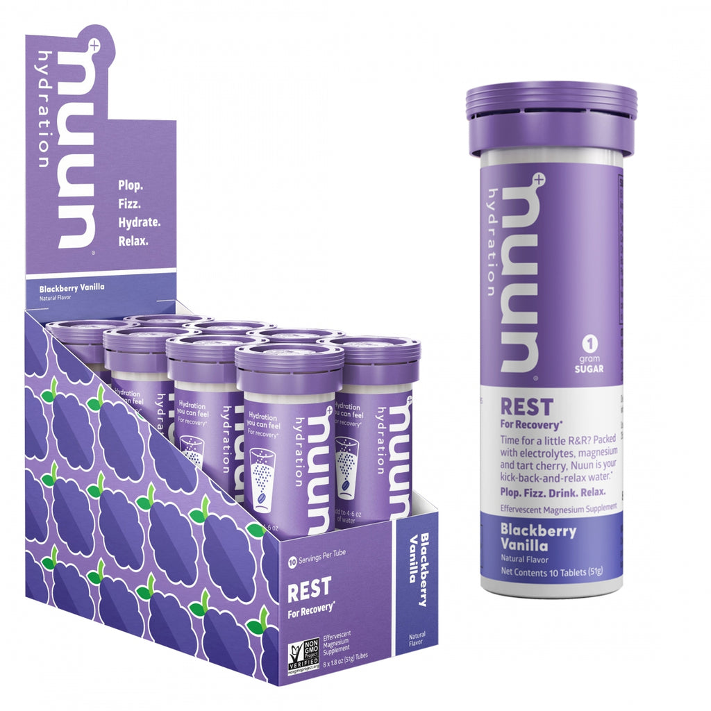 NUUN REST RECOVERY BLACKBERRY VANILLA BX OF 8