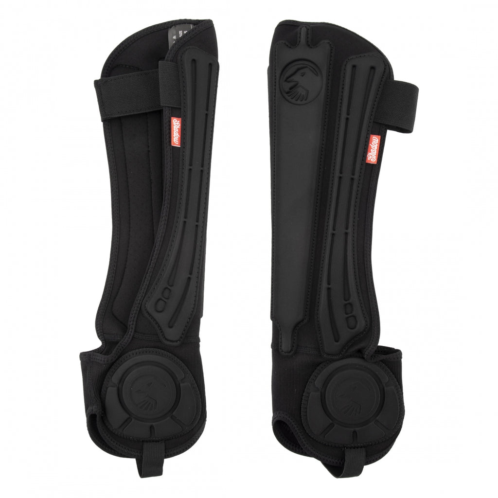 TSC SHIN/ANKLE GUARD COMBO INVISALITE XL BLACK