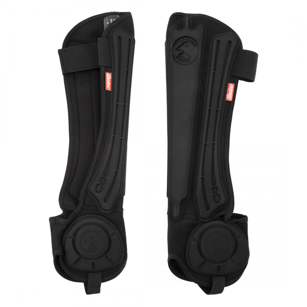 TSC SHIN/ANKLE GUARD COMBO INVISALITE XL BLACK