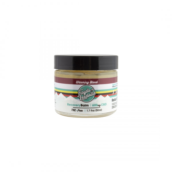 FLOYDS OF LV PAIN RELIEF CBD ISO (THC FREE) BALM WARM 1.5oz 600MG