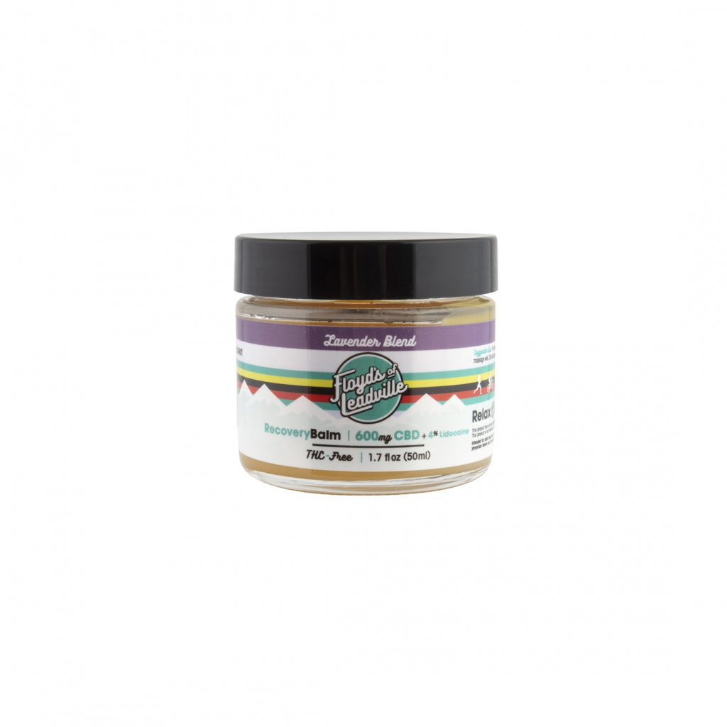 FLOYDS OF LV PAIN RELIEF CBD ISO (THC FREE) BALM LAVENDER 1.5oz 600MG