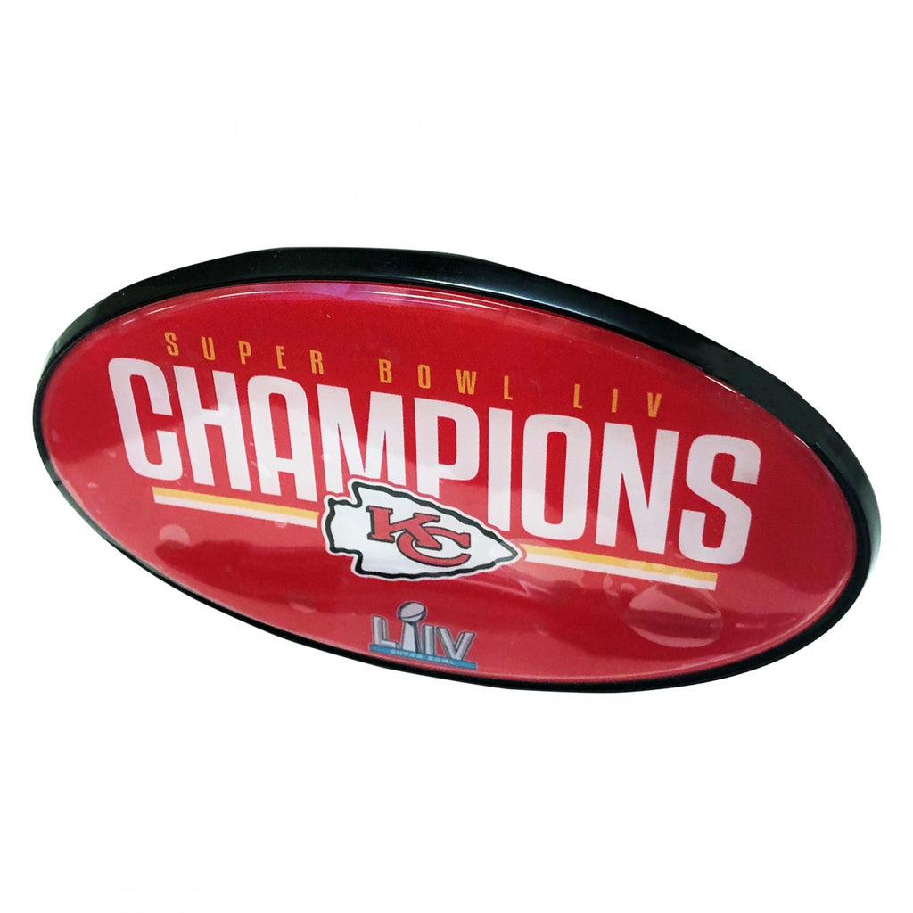 TRIKTOPZ HITCH COVER 2in KC SUPERBOWL CHAMPS LIV